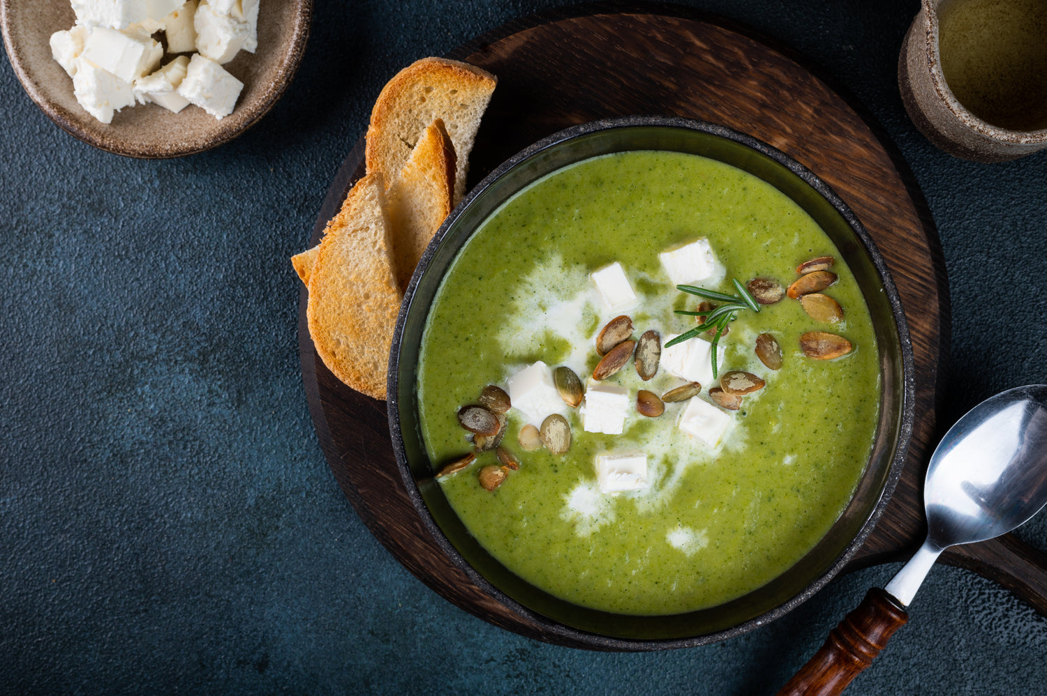 Einfache Brokkoli-Cremesuppe