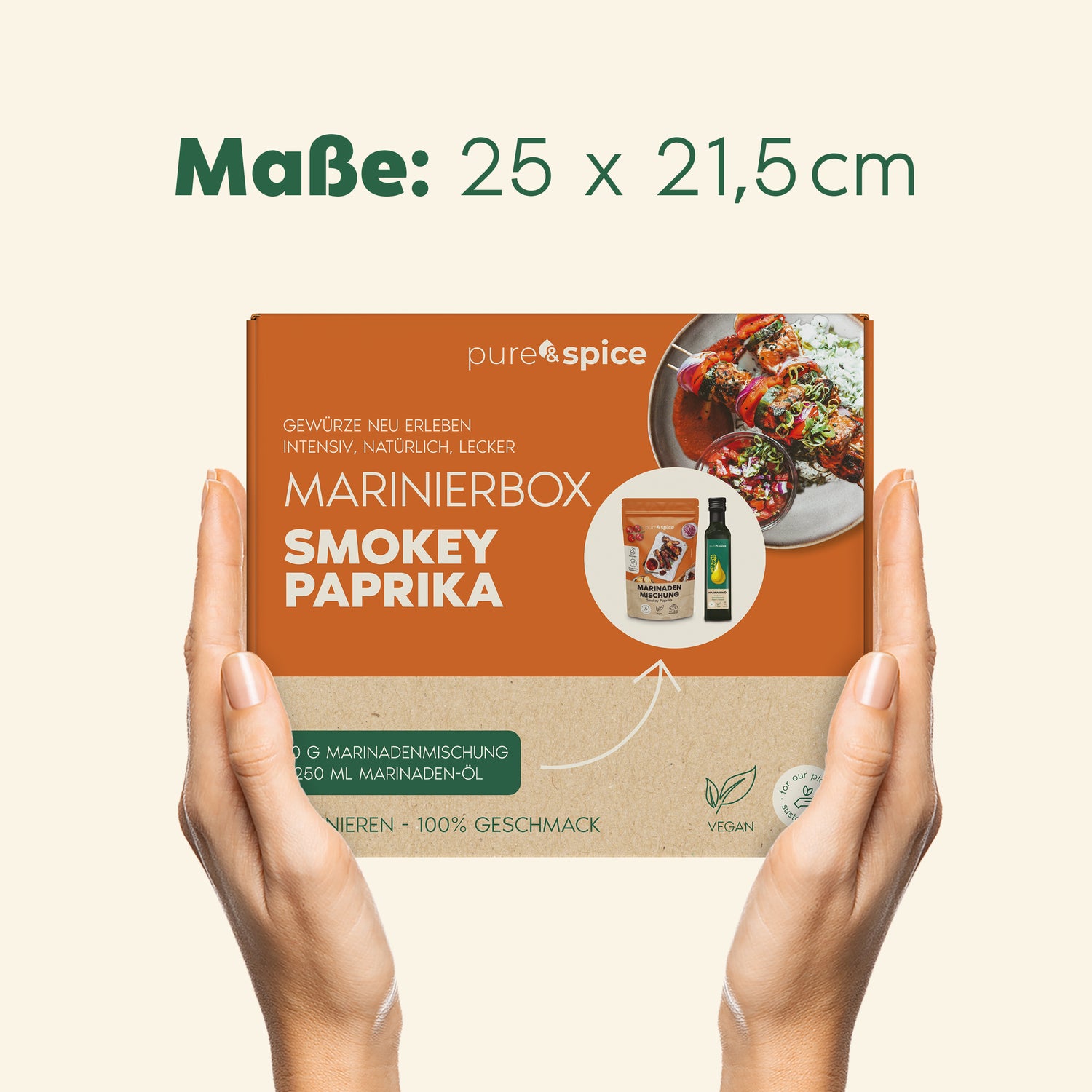 Die Marinadenmischung Smokey Paprika von pure & spice