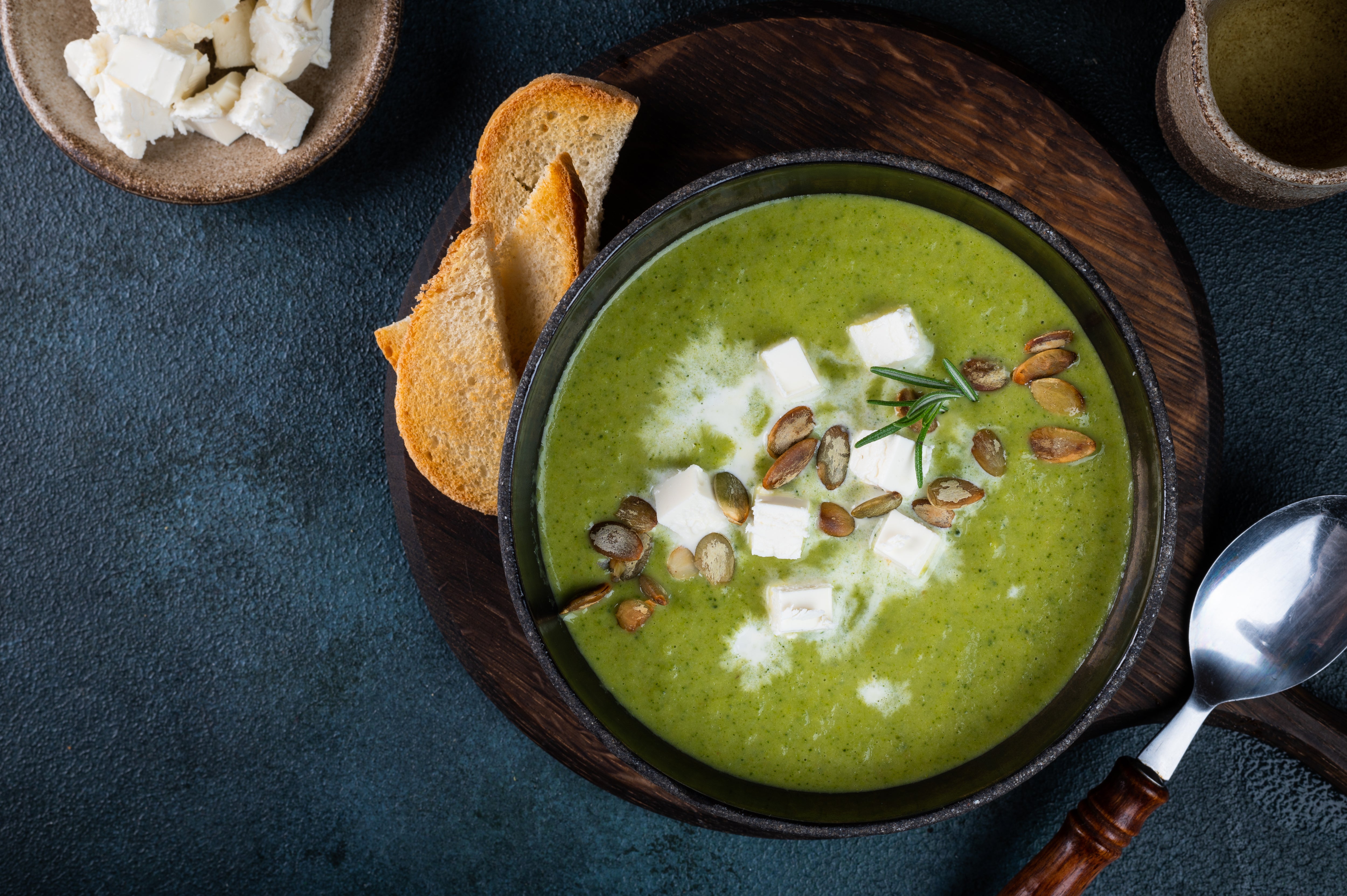 Einfache Brokkoli-Cremesuppe ️ Perfekt für den Herbst